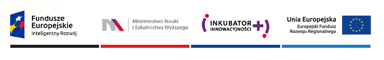Logotypy projektu - Inkubator Innowacyjności +